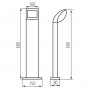 Садовый светильник Kanlux ABETE LED 36570
