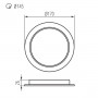 Светильник типа downlight Kanlux TAVO LED 36513