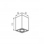 Потолочный точечный светильник Kanlux GORD XS 25476