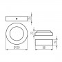 Светильник типа downlight Kanlux CARSA V2LED 33530
