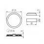 Светильник типа downlight Kanlux ROUNDA V2LED 33562