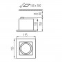 Светильник типа downlight Kanlux MATEO ES 32931