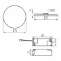 Светильник типа downlight Kanlux AREL LED 29581