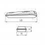 Промышленный светильник Kanlux MAH LED N 22603