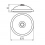 Потолочный светильник Kanlux FOGLER LED 14W-NW 18121