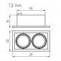 Светильник типа Downlight Kanlux MERIL DLP-250-W 26481