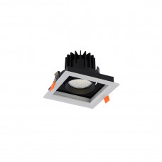 8722 Точковий світильник Nowodvorski CL DIA LED 18W, 3000K WHITE/BLACK