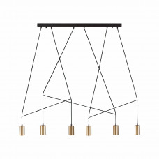 7955 Люстра Nowodvorski IMBRIA SOLID BRASS VI PL