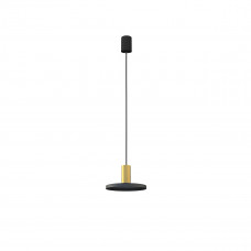 8100 Підвісний світильник Nowodvorski HERMANOS B BLACK/SOLID BRASS PL