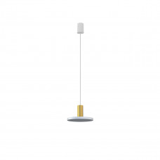 8038 Подвесной светильник Nowodvorski HERMANOS B WHITE/SOLID BRASS PL