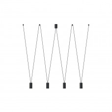 7822 Світильник підвіс Nowodvorski MORE EYE IV BLACK PL