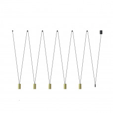 7608 Світильник підвіс Nowodvorski MORE EYE V SOLID BRASS PL