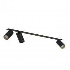 7691 Светильник Nowodvorski MONO SURFACE III BLACK/GOLD PL