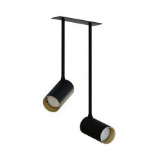 7682 Светильник Nowodvorski MONO SURFACE LONG II BLACK/GOLD PL
