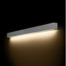 7563 Светильник Nowodvorski STRAIGHT WALL LED SILVER L PL