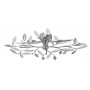 Потолочный светильник Rabalux Lilian 2839