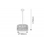 Подвесной светильник Rabalux Alessandra 2163