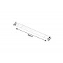 Настінний світильник Rabalux Batten Light 1451