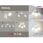 Точечный светильник Rabalux Hedwig 5622