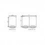 Потолочный светильник Kanlux BORD DLP-50-B 22552