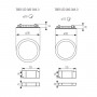 Светильник типа Downlight Kanlux TIBERI LED SMD 36W-O 25511