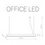 Підвісний світильник Nowodvorski 9355 Office Led