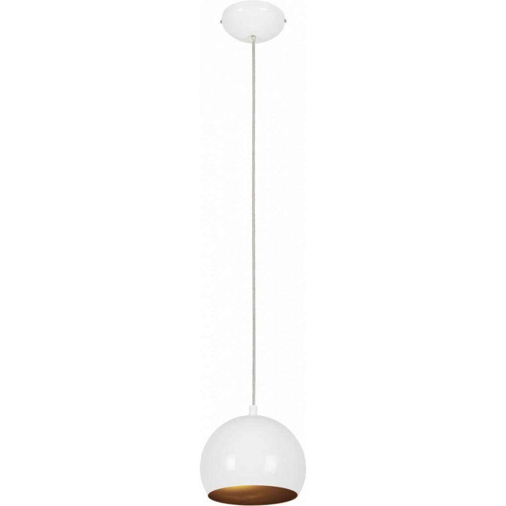 Потолочный подвесной светильник Nowodvorski BALL WHITE-GOLD I zwis 6602