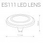 Лампа Nowodvorski 9343 ES111 LED