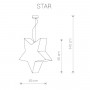 Уличный подвесной светильник Nowodvorski 9418 STAR