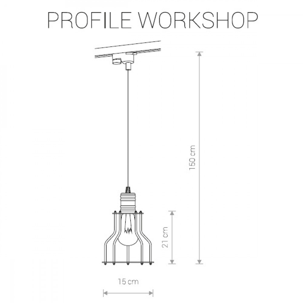 Трековый светильник Nowodvorski 9427 Profile Workshop