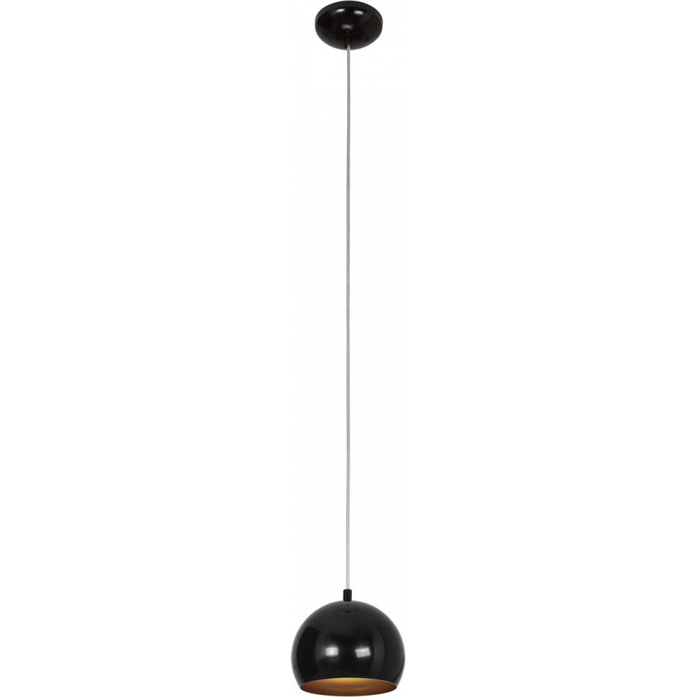 Потолочный подвесной светильник Nowodvorski BALL BLACK-GOLD I zwis 6586