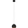 Потолочный подвесной светильник Nowodvorski BALL BLACK-GOLD I zwis 6586