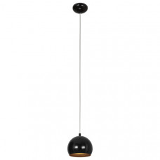 Потолочный подвесной светильник Nowodvorski BALL BLACK-GOLD I zwis 6586