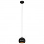 Потолочный подвесной светильник Nowodvorski BALL BLACK-GOLD I zwis 6586