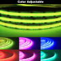 Светодиодная лента Vela COB 24В RGB IP20 576д\м