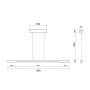 Линейный светильник VELA LED Tube-2-1500мм  40Вт 5000К