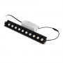 Встроенный LED светильник VELA Grille-10 3000К черный