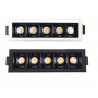 Вбудований LED світильник VELA Grille-5 10W 3000К білий